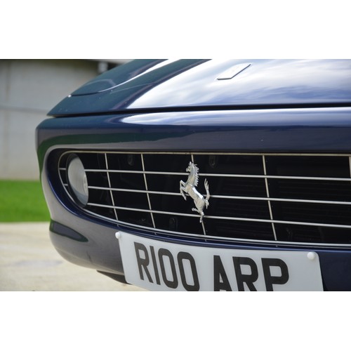 311 - 1998 Ferrari 456M GTARegistration Number: R100 ARPChassis Number: ZFFWP50C0000113420Recorded Mileage... 