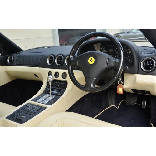 311 - 1998 Ferrari 456M GTARegistration Number: R100 ARPChassis Number: ZFFWP50C0000113420Recorded Mileage... 