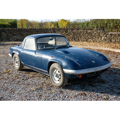 301 - 1969 Lotus Elan S4 SE Fixed Head CoupeRegistration Number: AGH 374GChassis Number: 8684Recorded Mile... 