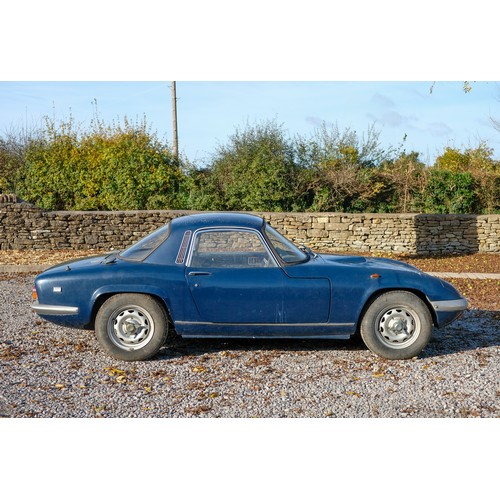 301 - 1969 Lotus Elan S4 SE Fixed Head CoupeRegistration Number: AGH 374GChassis Number: 8684Recorded Mile... 