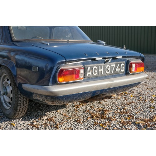 301 - 1969 Lotus Elan S4 SE Fixed Head CoupeRegistration Number: AGH 374GChassis Number: 8684Recorded Mile... 