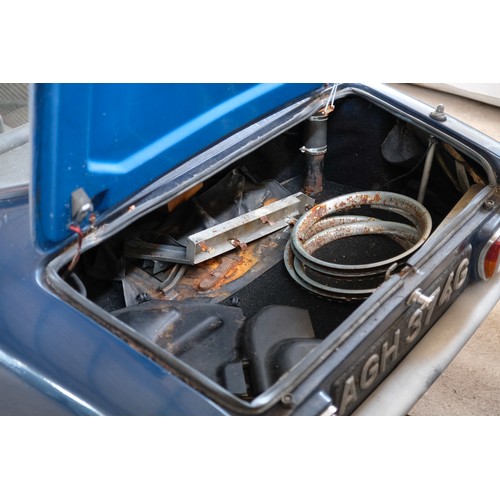 301 - 1969 Lotus Elan S4 SE Fixed Head CoupeRegistration Number: AGH 374GChassis Number: 8684Recorded Mile... 