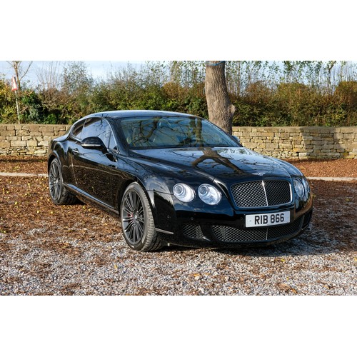 319 - 2010 Bentley Continental GT Speed                                    Registration Number: MX60 CZJCh... 