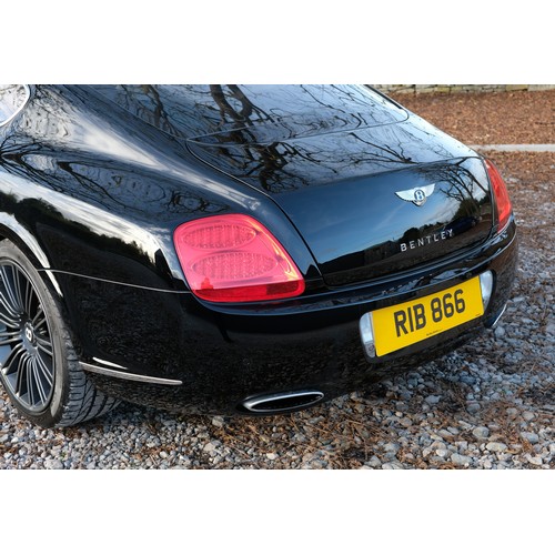 319 - 2010 Bentley Continental GT Speed                                    Registration Number: MX60 CZJCh... 