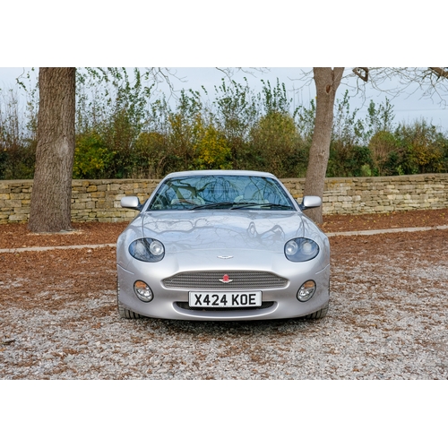 304 - 2001 Aston Martin DB7 V12 Vantage                                   Registration Number: X424 KOECha... 