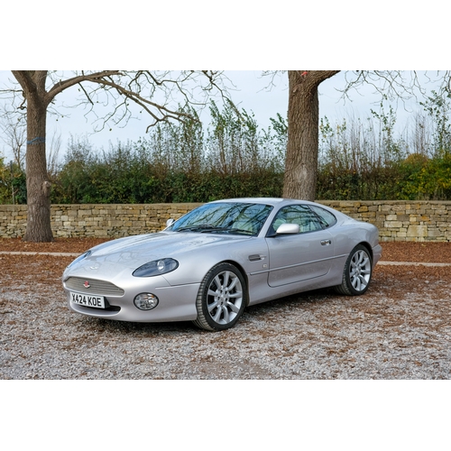 304 - 2001 Aston Martin DB7 V12 Vantage                                   Registration Number: X424 KOECha... 