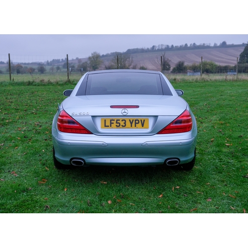 305 - 2003 Mercedes-Benz SL500                                               Registration Number: LF53 YPV... 