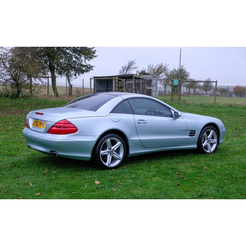 305 - 2003 Mercedes-Benz SL500                                               Registration Number: LF53 YPV... 