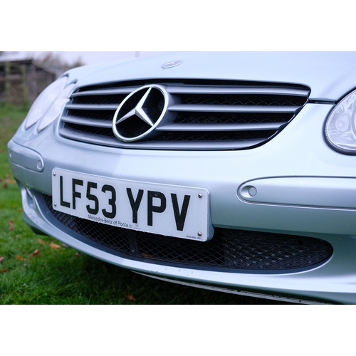 305 - 2003 Mercedes-Benz SL500                                               Registration Number: LF53 YPV... 