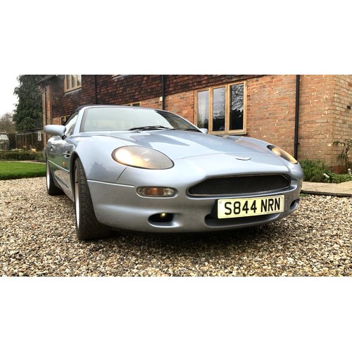 307 - 1998 Aston-Martin DB7 VolanteRegistration Number: S844 NRNChassis Number: SCFAA31123111XK202386 Reco... 