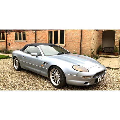 307 - 1998 Aston-Martin DB7 VolanteRegistration Number: S844 NRNChassis Number: SCFAA31123111XK202386 Reco... 