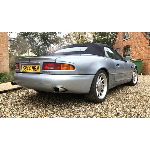 307 - 1998 Aston-Martin DB7 VolanteRegistration Number: S844 NRNChassis Number: SCFAA31123111XK202386 Reco... 