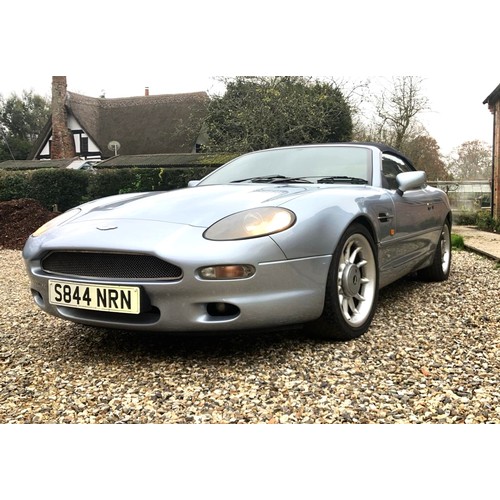 307 - 1998 Aston-Martin DB7 VolanteRegistration Number: S844 NRNChassis Number: SCFAA31123111XK202386 Reco... 