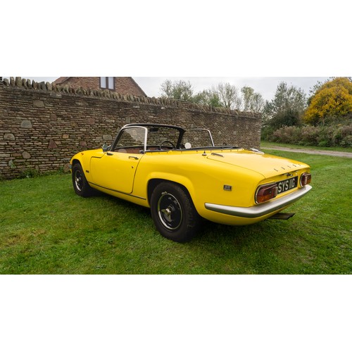 323 - 1969 Lotus Elan S4 SE Drophead Coupe​Registration Number: SYS 11GChassis Number : 45/8481Recorded Mi... 