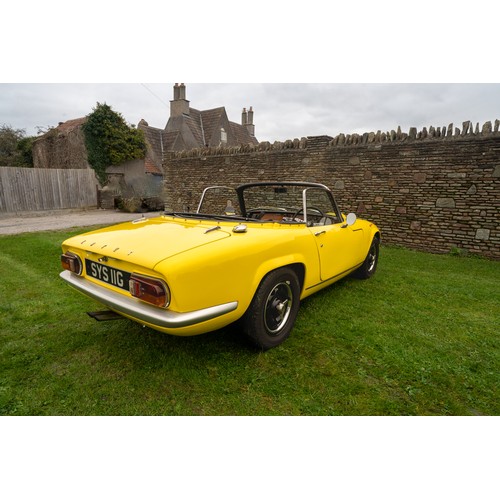 323 - 1969 Lotus Elan S4 SE Drophead Coupe​Registration Number: SYS 11GChassis Number : 45/8481Recorded Mi... 