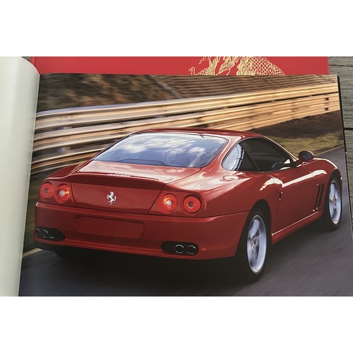 139 - FERRARI F40, 456, 550, 355 BROCHURES, PLUS FERRARI BOOKF40 - Large fold out formatLarge format broch... 