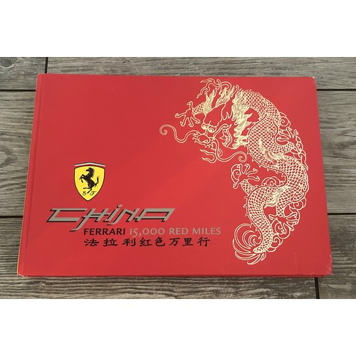 139 - FERRARI F40, 456, 550, 355 BROCHURES, PLUS FERRARI BOOKF40 - Large fold out formatLarge format broch... 