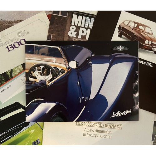 135 - C. 25 BRITISH SPORTS/GT CAR BROCHURES, 1960S ONIncludes:Bristol 603/S2Aston Martin Virage, LagondaTV... 