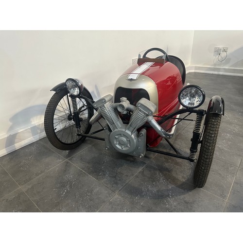 145 - A Morgan 'SuperSport Junior' Three Wheeler child's pedal car by Morgan Motor Co.Ltd, 2009
Approximat... 