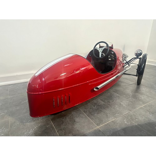 145 - A Morgan 'SuperSport Junior' Three Wheeler child's pedal car by Morgan Motor Co.Ltd, 2009
Approximat... 