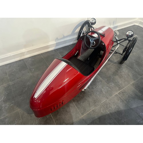 145 - A Morgan 'SuperSport Junior' Three Wheeler child's pedal car by Morgan Motor Co.Ltd, 2009
Approximat... 