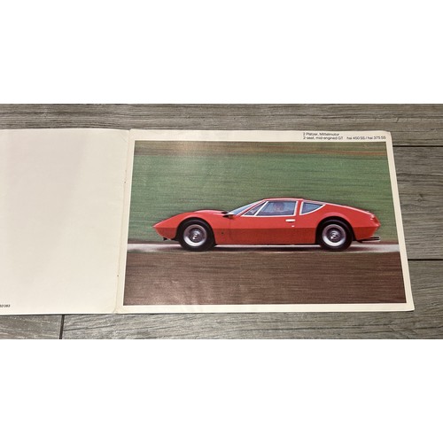 128 - TWO PERIOD FACEL-VEGA AND MONTEVERDI SALES BROCHURESFacel Vega HK500 / ExcellenceSpotting to cover, ... 