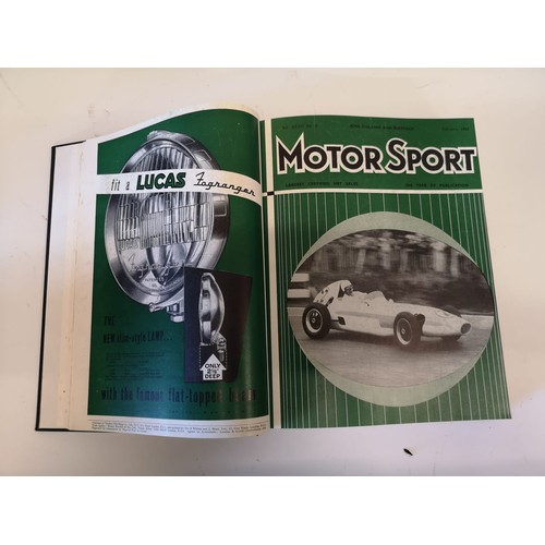 24 - BOUND SERIES OF MOTORSPORT MAGAZINESFrom the 1940s through to early 1980s.