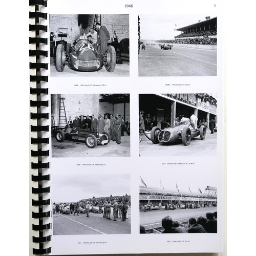 154 - ORIGINAL 1950S RACING PHOTOGRAPHS, ALSO STRETCHED CANVAS OF HERMAN LANG, MERCEDES W125Bernard Cahier... 