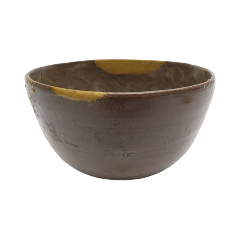 250 - A JAPANESE TEABOWL together with a letter detailing the same of a Karatsu-Yaki teabowl and dated 196... 