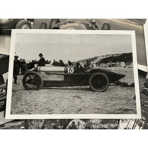 156 - 75+ PERIOD MOTOR RACING PHOTOGRAPHS #1A number of images depicting motor racing from the 1920s to 19... 