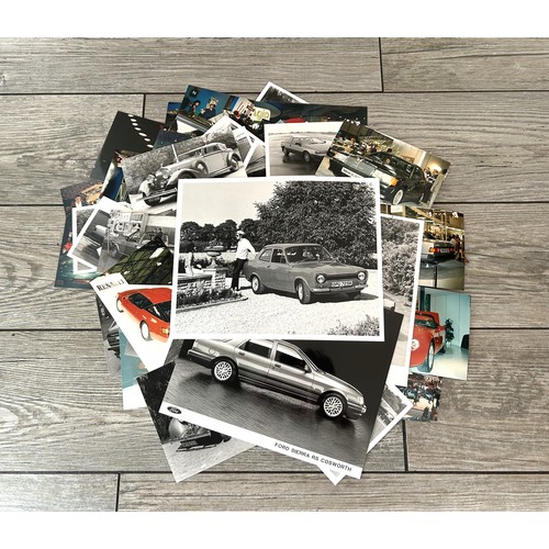 155 - 75+ PERIOD PRESS AND PRIVATE PHOTO PRINTSFord/Austin-Rover/Vauxhall press images of the 1970s, 80s, ... 