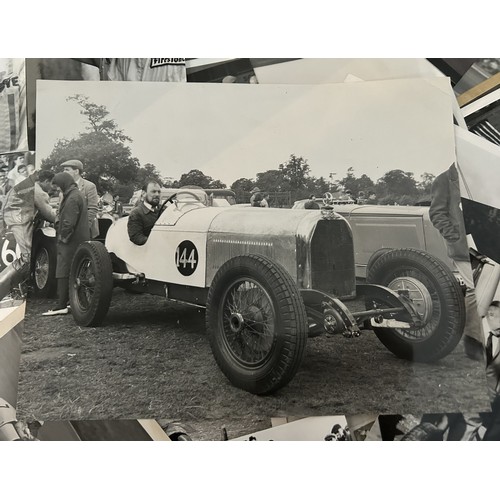 157 - 75+ PERIOD MOTOR RACING PHOTOGRAPHS #2A number of images depicting motor racing from the 1920s to 19... 