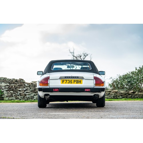 316A - 1989 Jaguar XJ-S ConvertibleRegistration Number: F735 PBHChassis Number: SAJJNADW3DB161938Recorded M... 