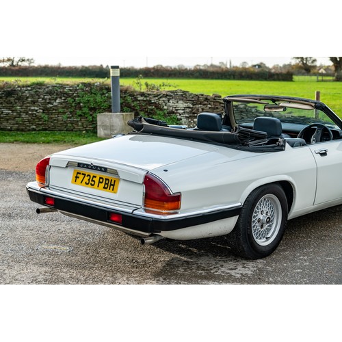 316A - 1989 Jaguar XJ-S ConvertibleRegistration Number: F735 PBHChassis Number: SAJJNADW3DB161938Recorded M... 