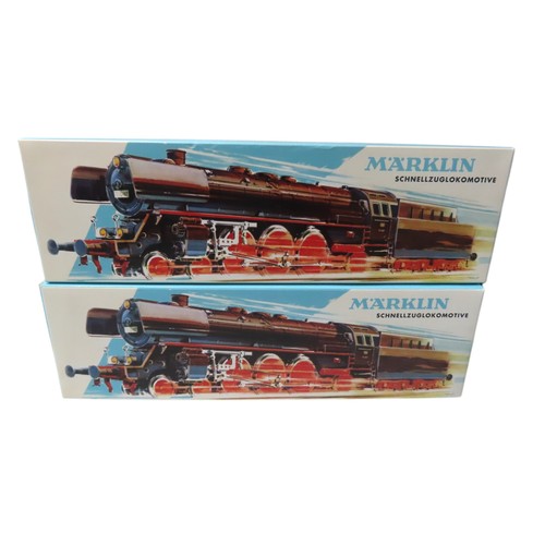 373 - MARKLIN 00/HO 30080 EXPRESS LOCOMOTIVE boxed and mint and another boxed (Tape on box) but in excelle... 