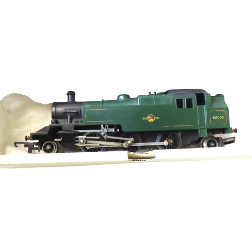 377 - Wrenn OO LMS 2-6-4 Tank Locomotive, boxed, a Wrenn SR green Tank locomotive, three other Wrenn tank ... 