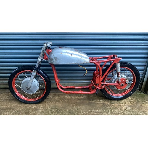 54 - 1954 Norton Featherbed frame & Triumph 650 Twin engine projectRegistration Number:  TDS 408RFram... 