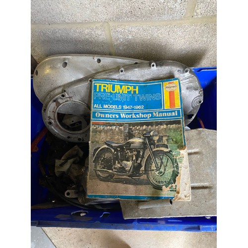 54 - 1954 Norton Featherbed frame & Triumph 650 Twin engine projectRegistration Number:  TDS 408RFram... 