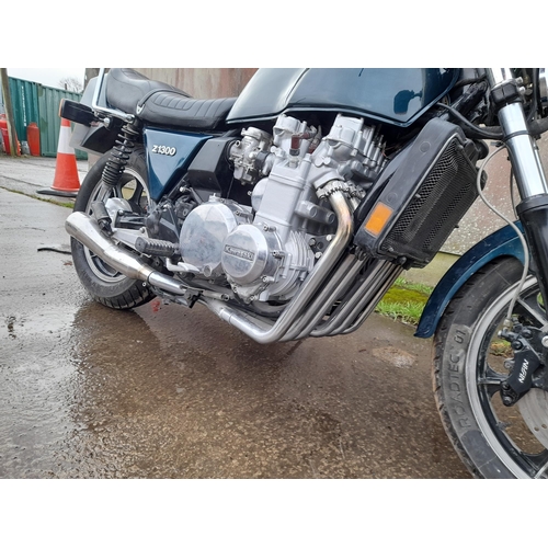 73 - 1979 Kawasaki Z1300Registration Number:  XOU 78TFrame Number: KZ30A005393Engine Number: KZ30A005393 ... 