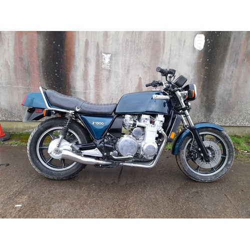 73 - 1979 Kawasaki Z1300Registration Number:  XOU 78TFrame Number: KZ30A005393Engine Number: KZ30A005393 ... 