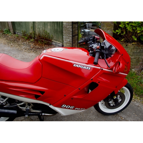 62 - 1990 Ducati Paso 906Registration Number:  H665 VGTFrame Number: ZDM906PC-001543Engine Number: 001445... 