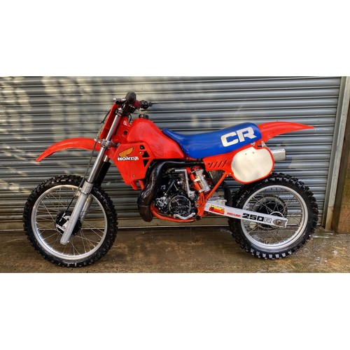 44 - 1983 Honda CR 250Registration Number:  N/AFrame Number: JH2MED60X-DC505182Engine Number: TBA- Origin... 