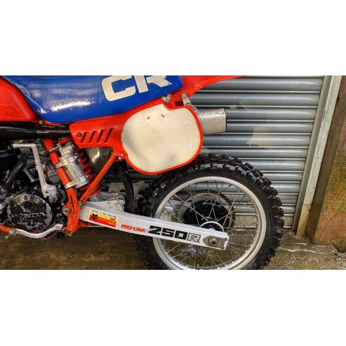 44 - 1983 Honda CR 250Registration Number:  N/AFrame Number: JH2MED60X-DC505182Engine Number: TBA- Origin... 