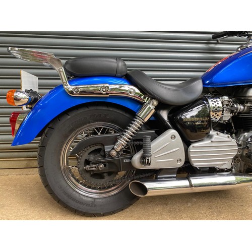 36 - 2002 Triumph Bonneville AmericaRegistration Number:  WP52 VXZFrame Number: SMTTJ901YL3161697Engine N... 