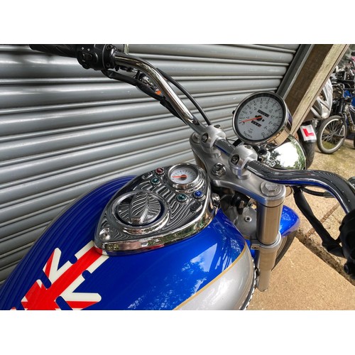 36 - 2002 Triumph Bonneville AmericaRegistration Number:  WP52 VXZFrame Number: SMTTJ901YL3161697Engine N... 