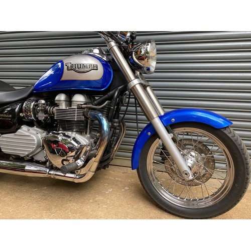 36 - 2002 Triumph Bonneville AmericaRegistration Number:  WP52 VXZFrame Number: SMTTJ901YL3161697Engine N... 