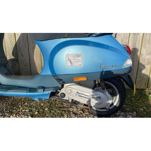 102 - 2006 Vespa LX50Registration Number:  LF06 VM2Frame Number: ZAP3810100019439Engine Number: C381M44906... 