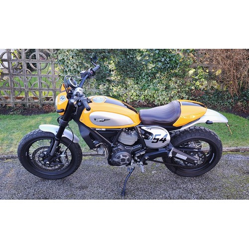 49 - 2017 Ducati Scrambler ClassicRegistration Number: SE17 DXSFrame Number: 1N5000629Engine Number: 1N50... 