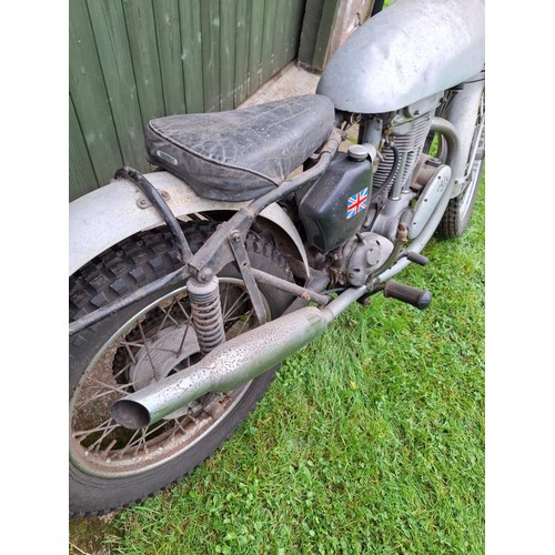 79 - 1957 AJS 16MC TrialsRegistration Number: PWV 7 Frame Number: 8188 CEngine Number: 1963 C- In current... 