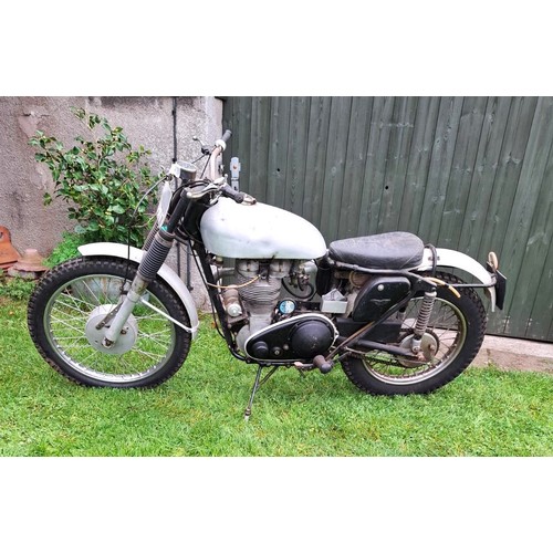 79 - 1957 AJS 16MC TrialsRegistration Number: PWV 7 Frame Number: 8188 CEngine Number: 1963 C- In current... 